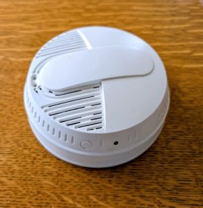 Camera in smoke detector. $95