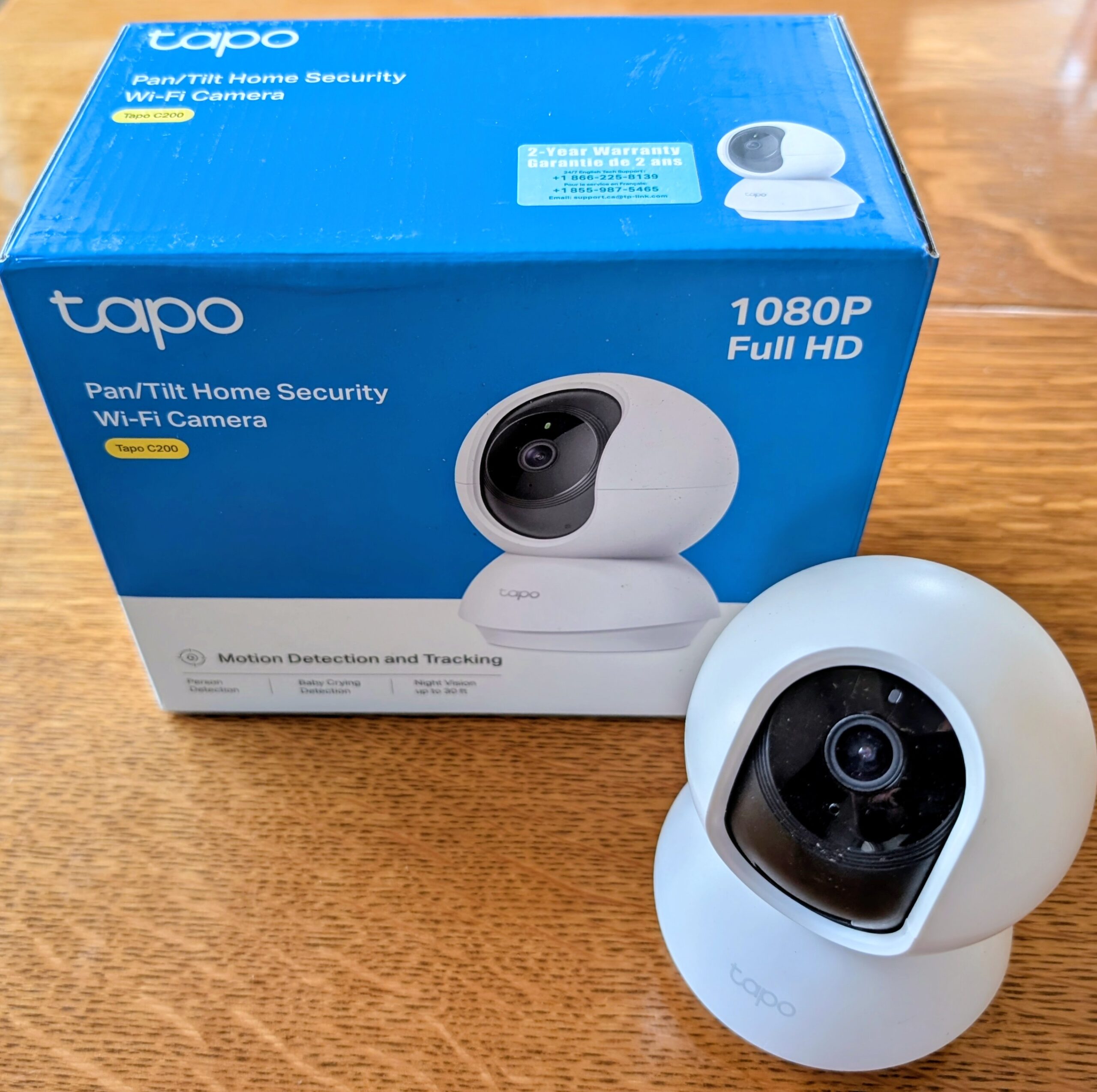 Pan/tilt/zoom wifi-enabled $79