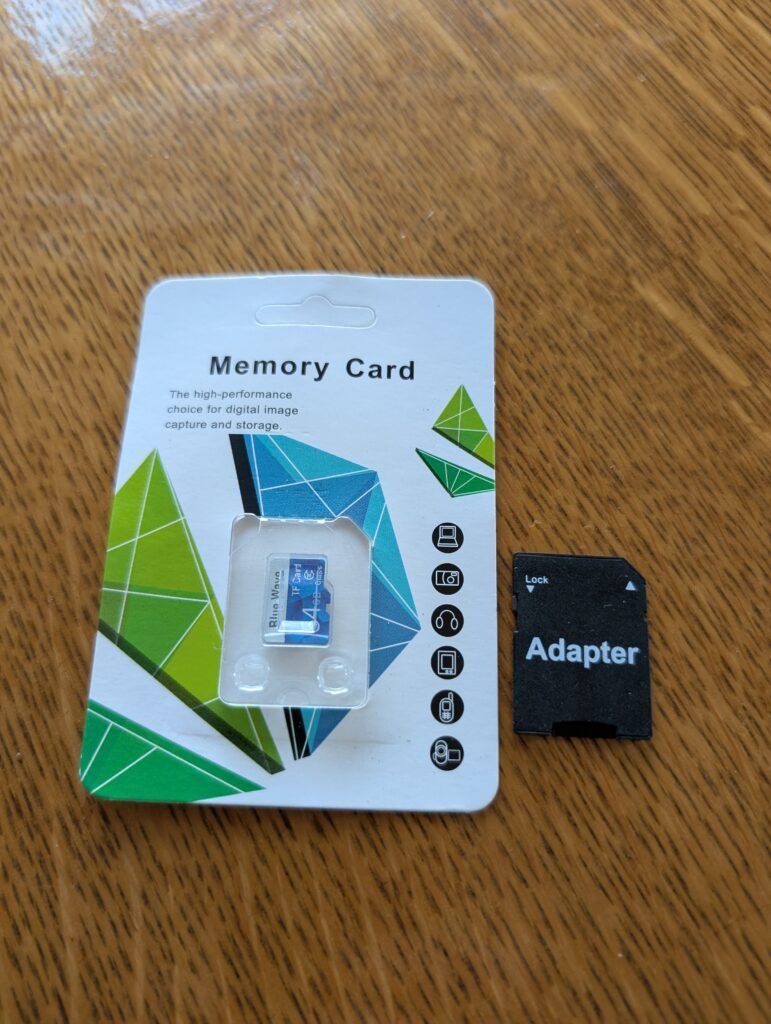 micro-SD card, 64gb